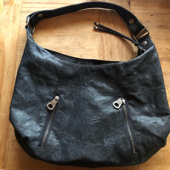 Roxy leather purse